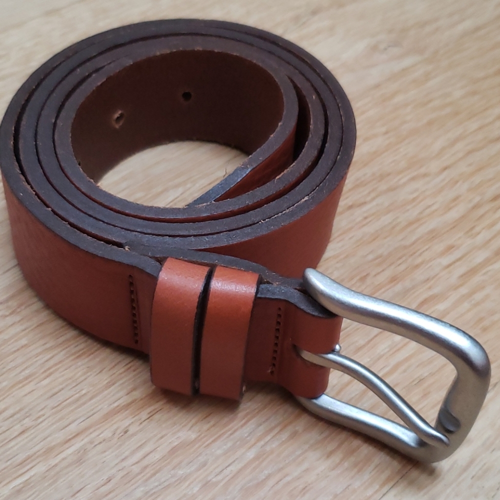 British Belt Co camel belt 34 NWOT